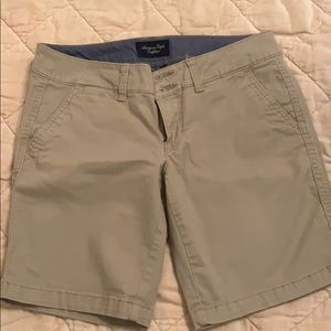 American Eagle Khaki Shorts